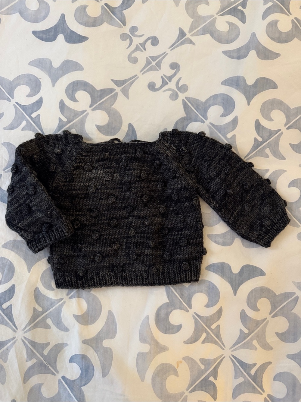Misha & Puff baby popcorn sweater